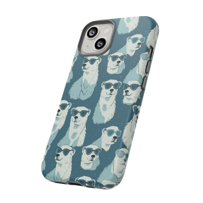 Chillin' Polar Bears Tough Phone Case