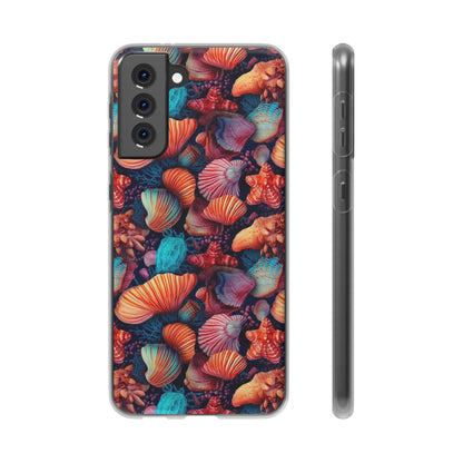 Vibrant Shallow Seascape - Flexible Phone Case Phone Case Pattern Symphony   