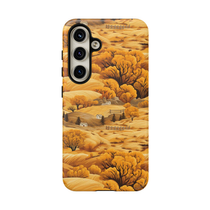 Rural Rhapsody: Early Autumn Farm Tales - Tough Phone Case