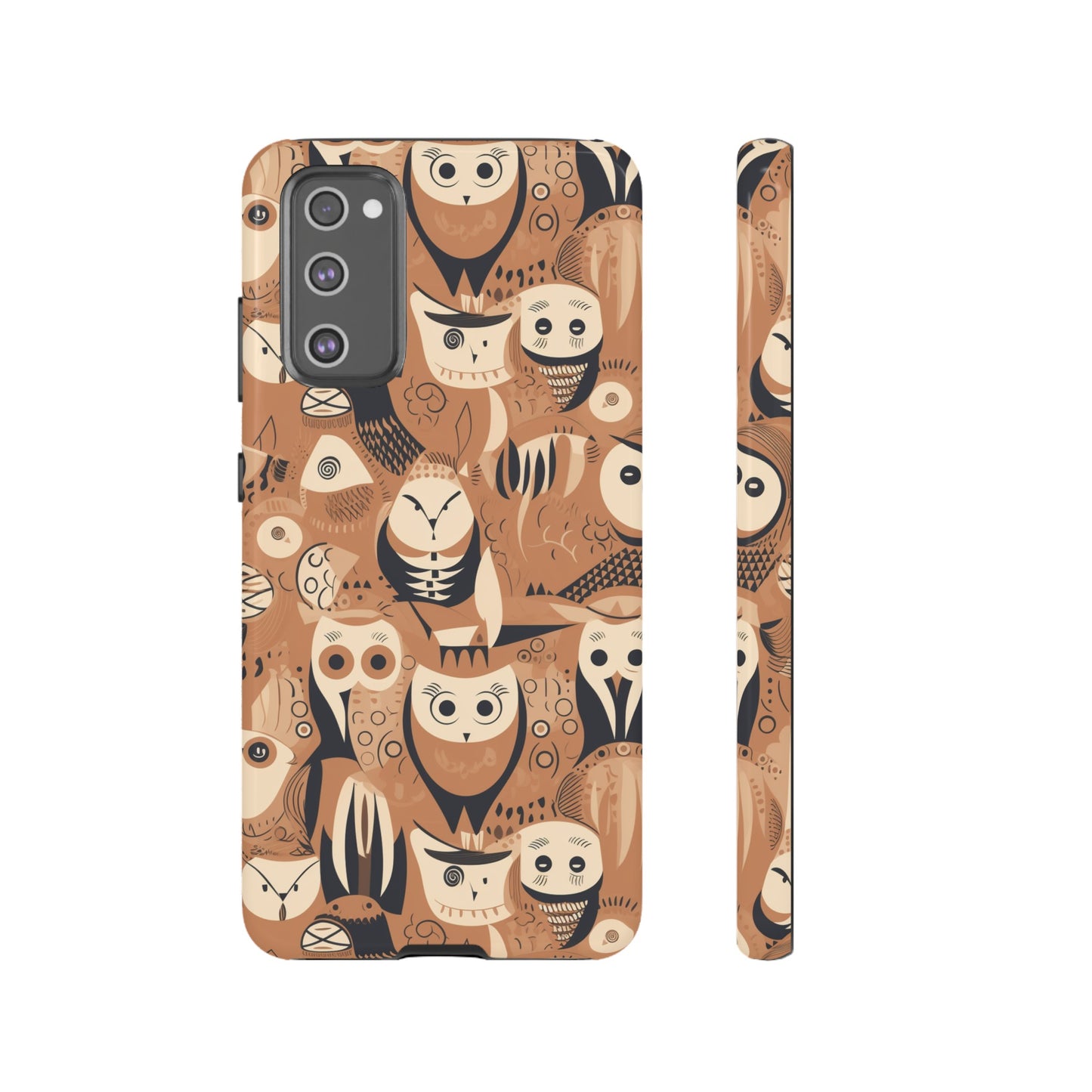 Abstract Owl - Phone Case