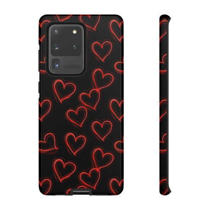 Neon Heartbeat - Phone Case