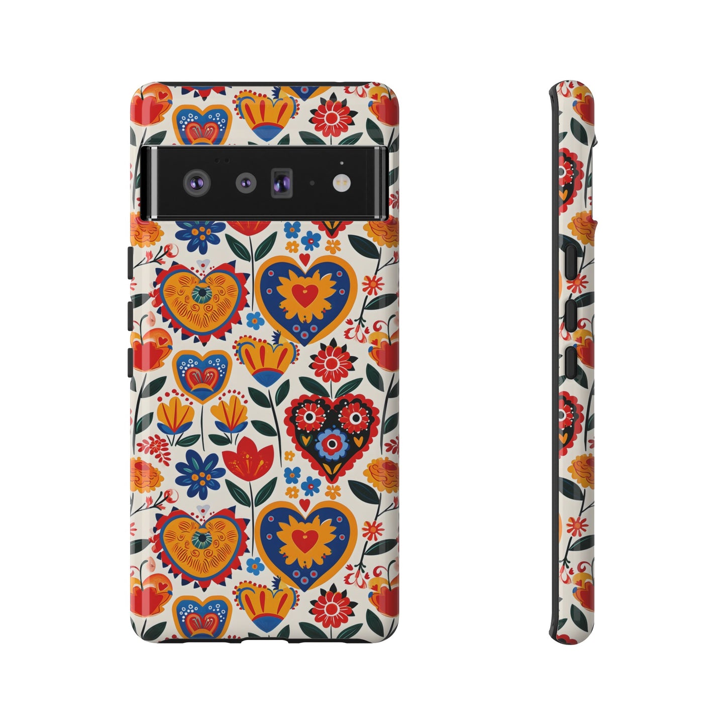 Whimsical Hearts - Phone Case