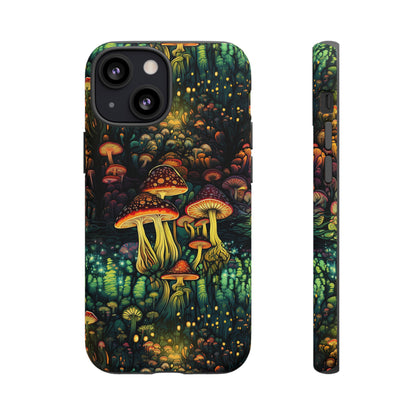 Neon Hallucinations: An Illuminated Autumn Spectacle - Tough Phone Case