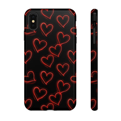 Neon Heartbeat - Phone Case