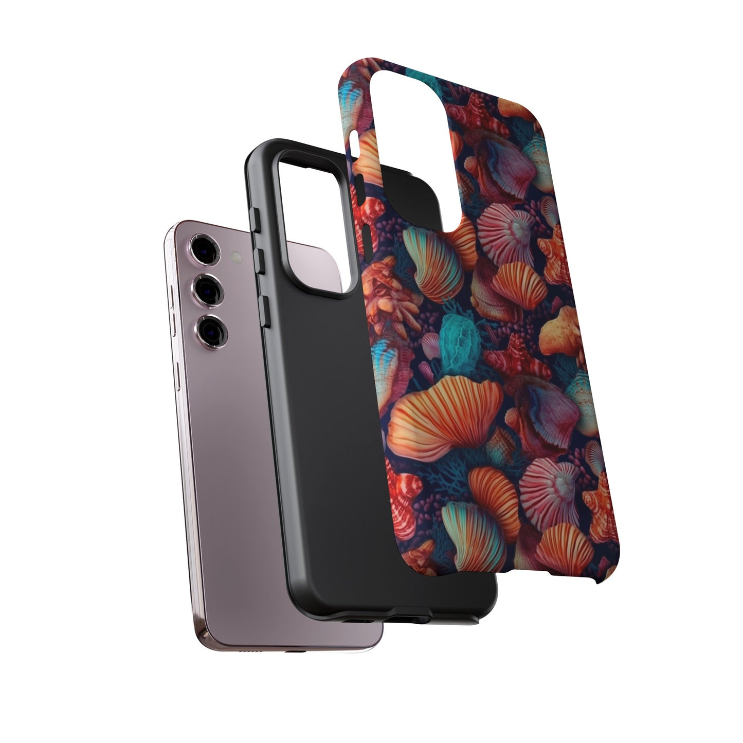 Vibrant Shallow Seascape Tough Phone Case