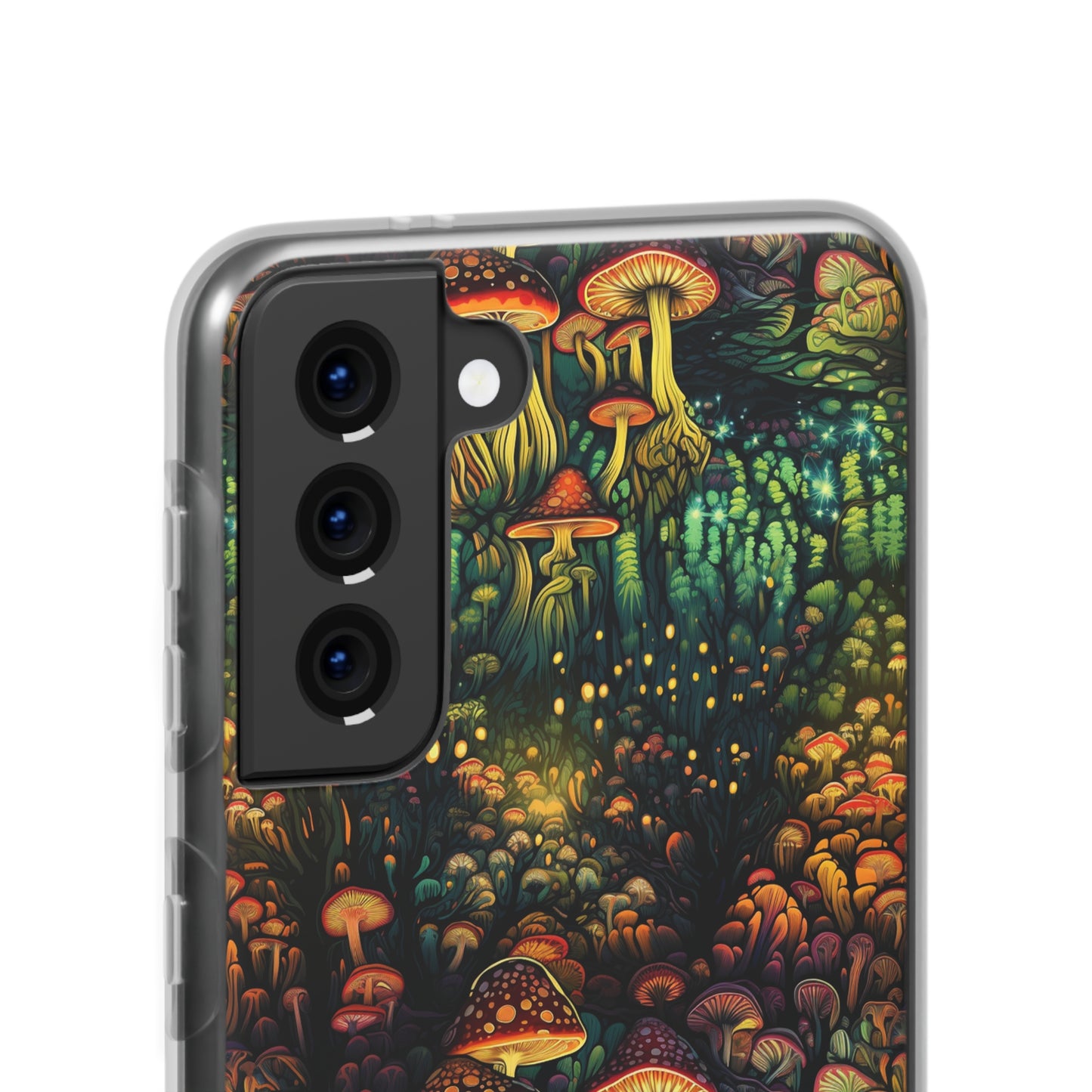 Neon Hallucinations: An Illumulated Autumn Spectacle - Flexible Phone Case