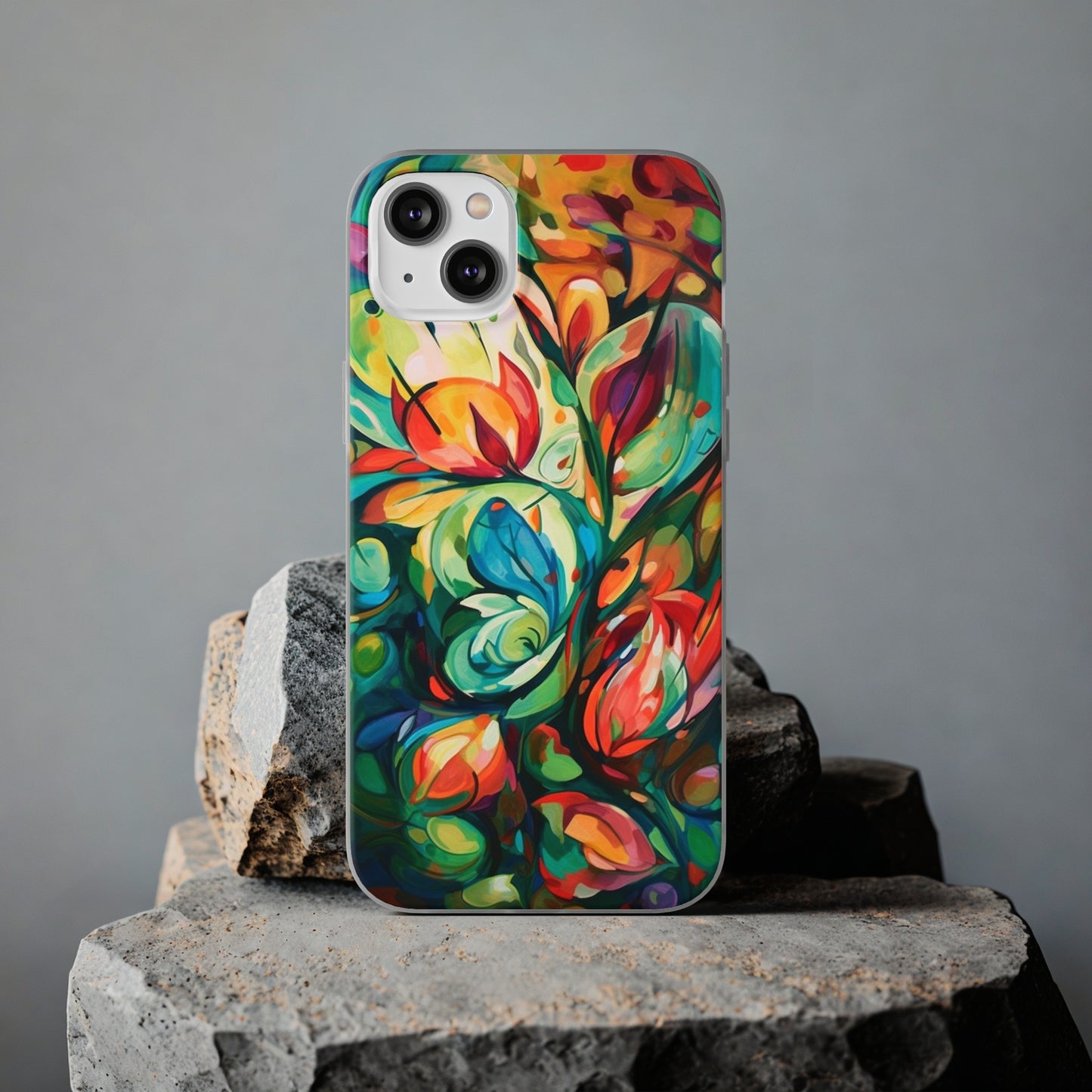 Spring Flourish Phone Case - Artistic Floral Elegance - Spring Collection - Flexi Cases Phone Case Pattern Symphony   