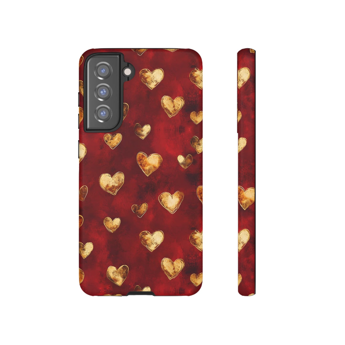 Midas Touch: Gilded Hearts - Phone Case