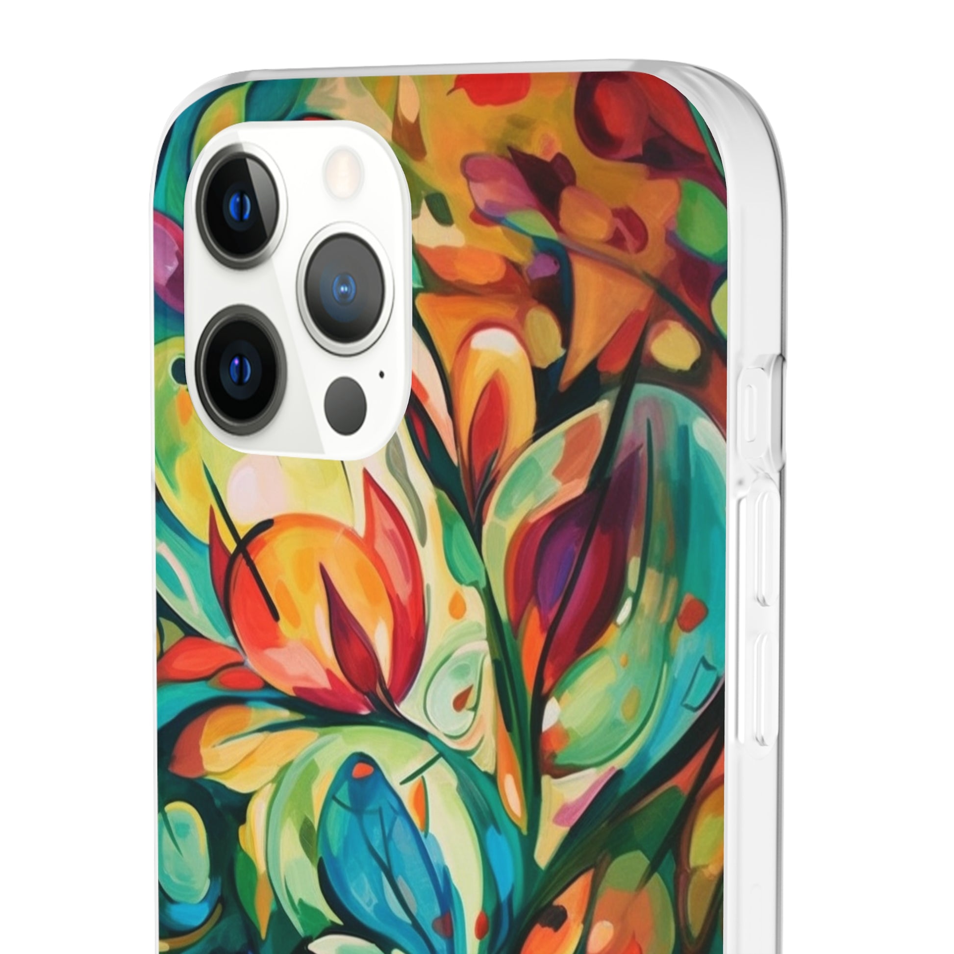 Spring Flourish Phone Case - Artistic Floral Elegance - Spring Collection - Flexi Cases Phone Case Pattern Symphony   