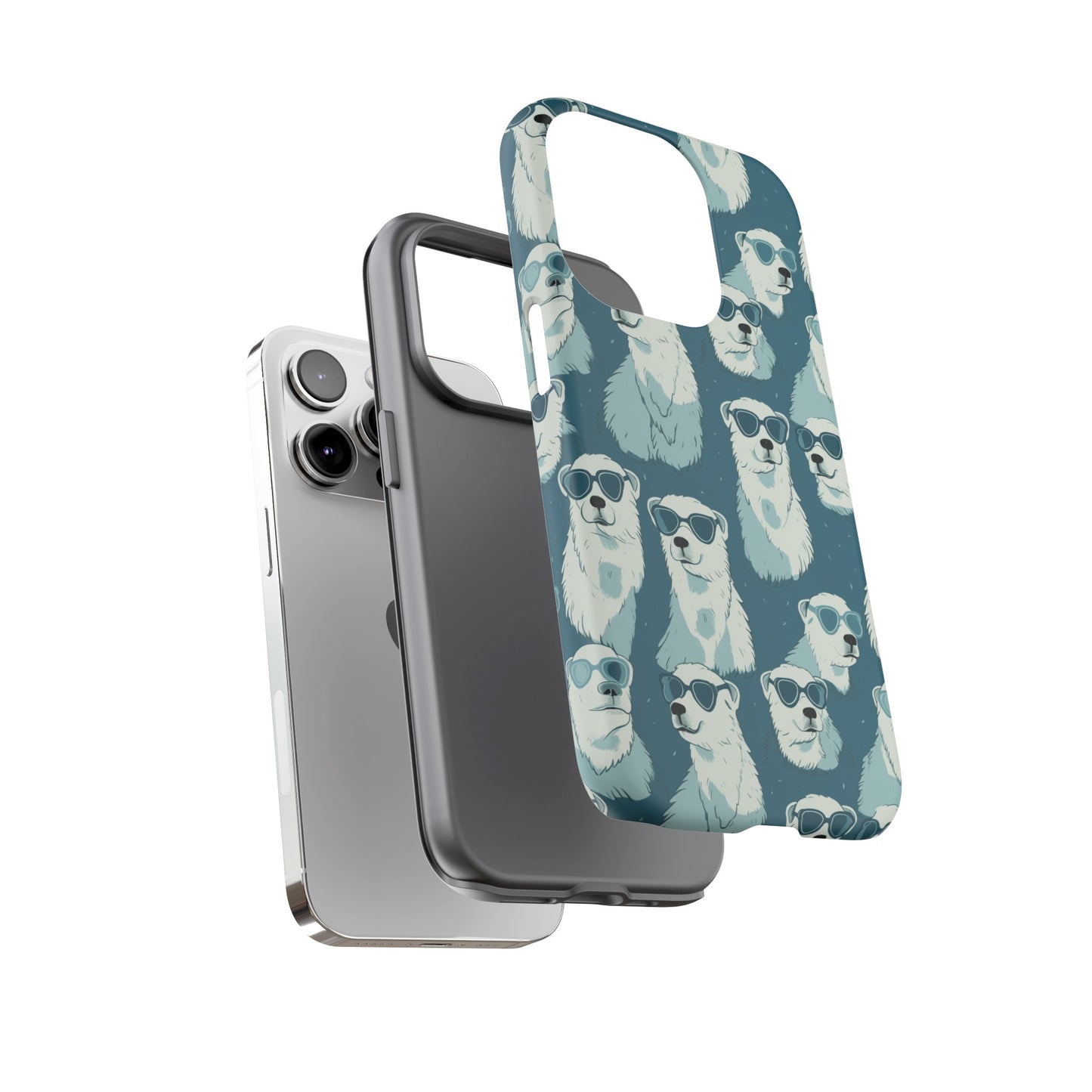 Chillin' Polar Bears Tough Phone Case