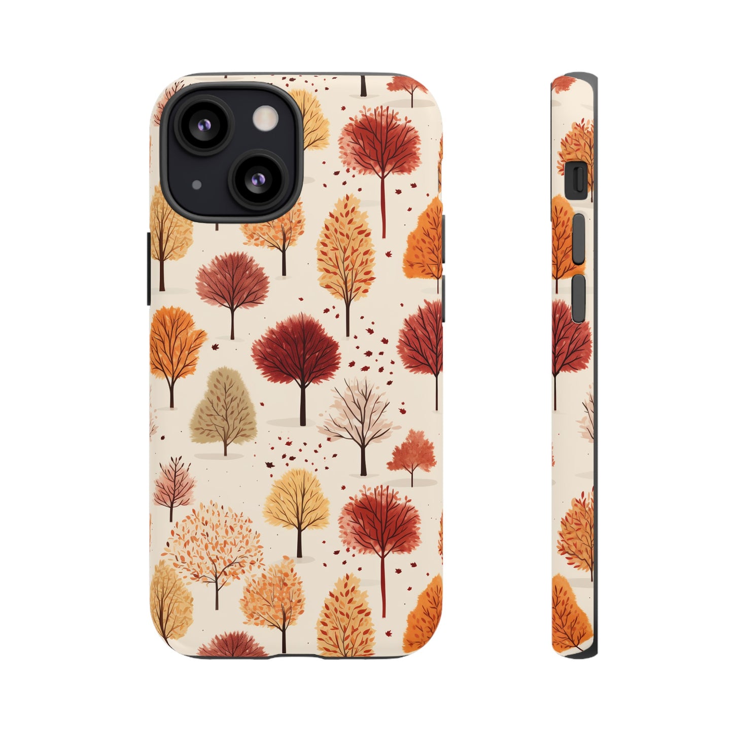 Gradient Grove: Autumn's Diverse Palette - Tough Phone Case