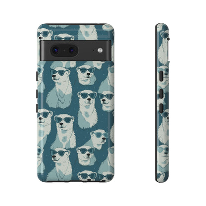 Chillin' Polar Bears Tough Phone Case