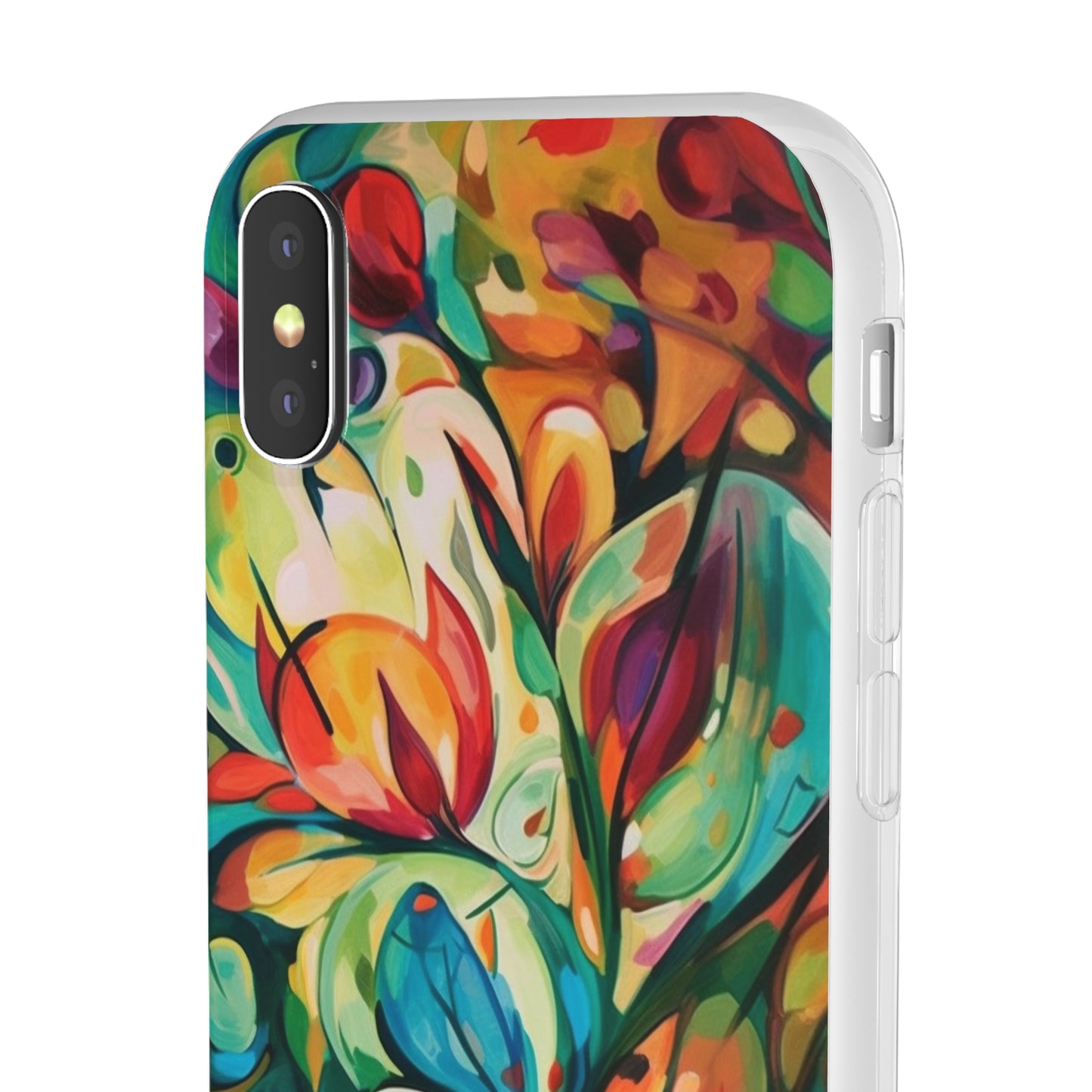 Spring Flourish Phone Case - Artistic Floral Elegance - Spring Collection - Flexi Cases Phone Case Pattern Symphony   