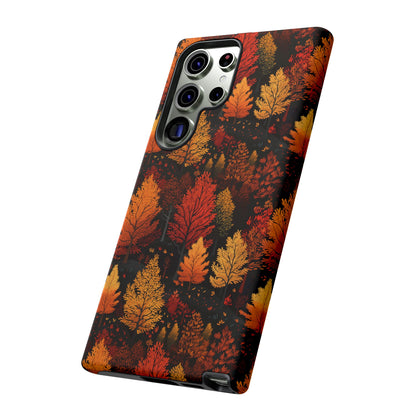 Bronzed Forest: A Chromatic Landscape - Tough Phone Case