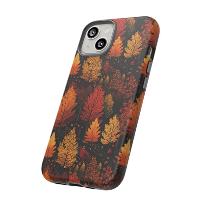 Bronzed Forest: A Chromatic Landscape - Tough Phone Case