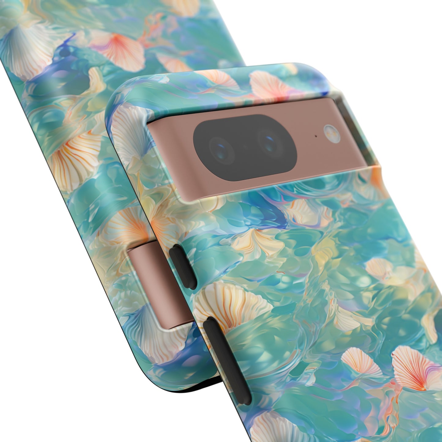 Watercolour Seashell Wonders - Protective Tough Phone Case