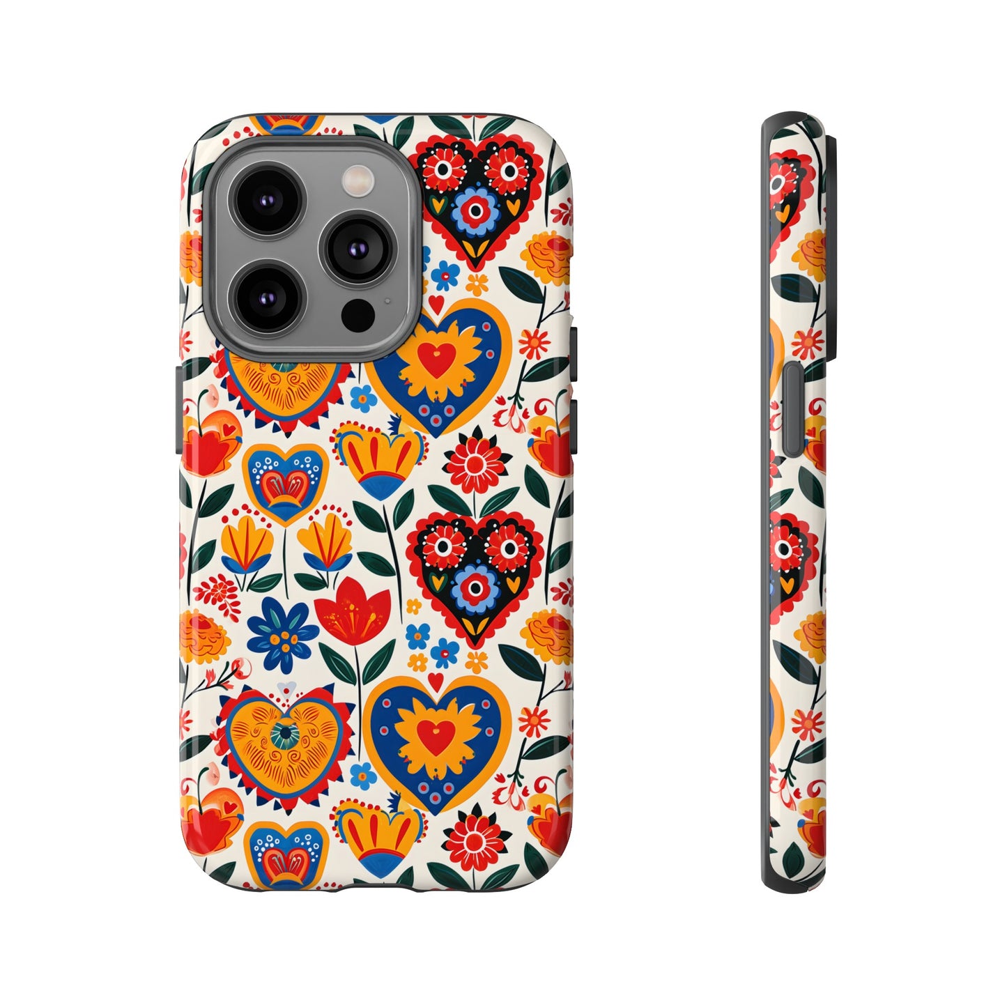 Whimsical Hearts - Phone Case