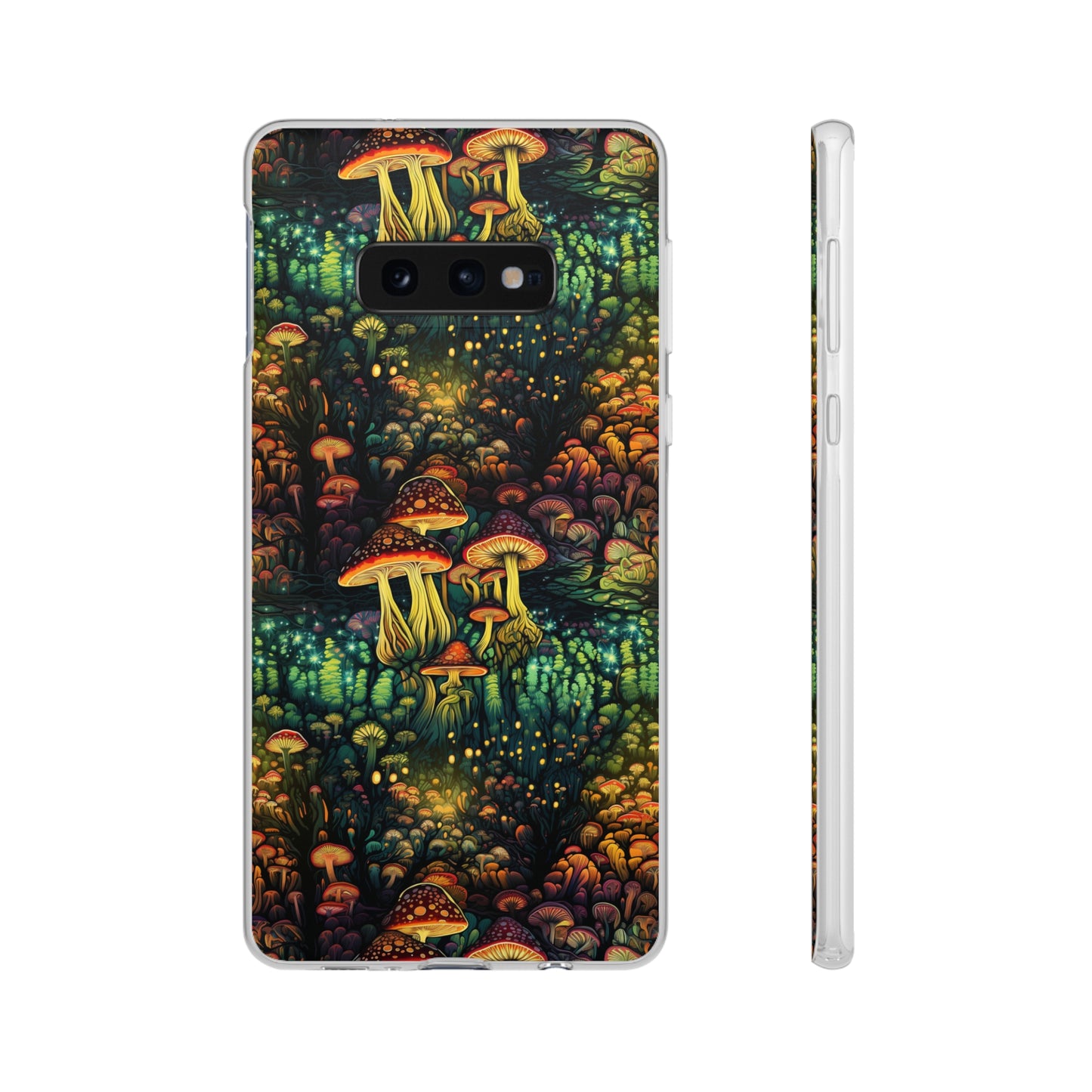 Neon Hallucinations: An Illumulated Autumn Spectacle - Flexible Phone Case