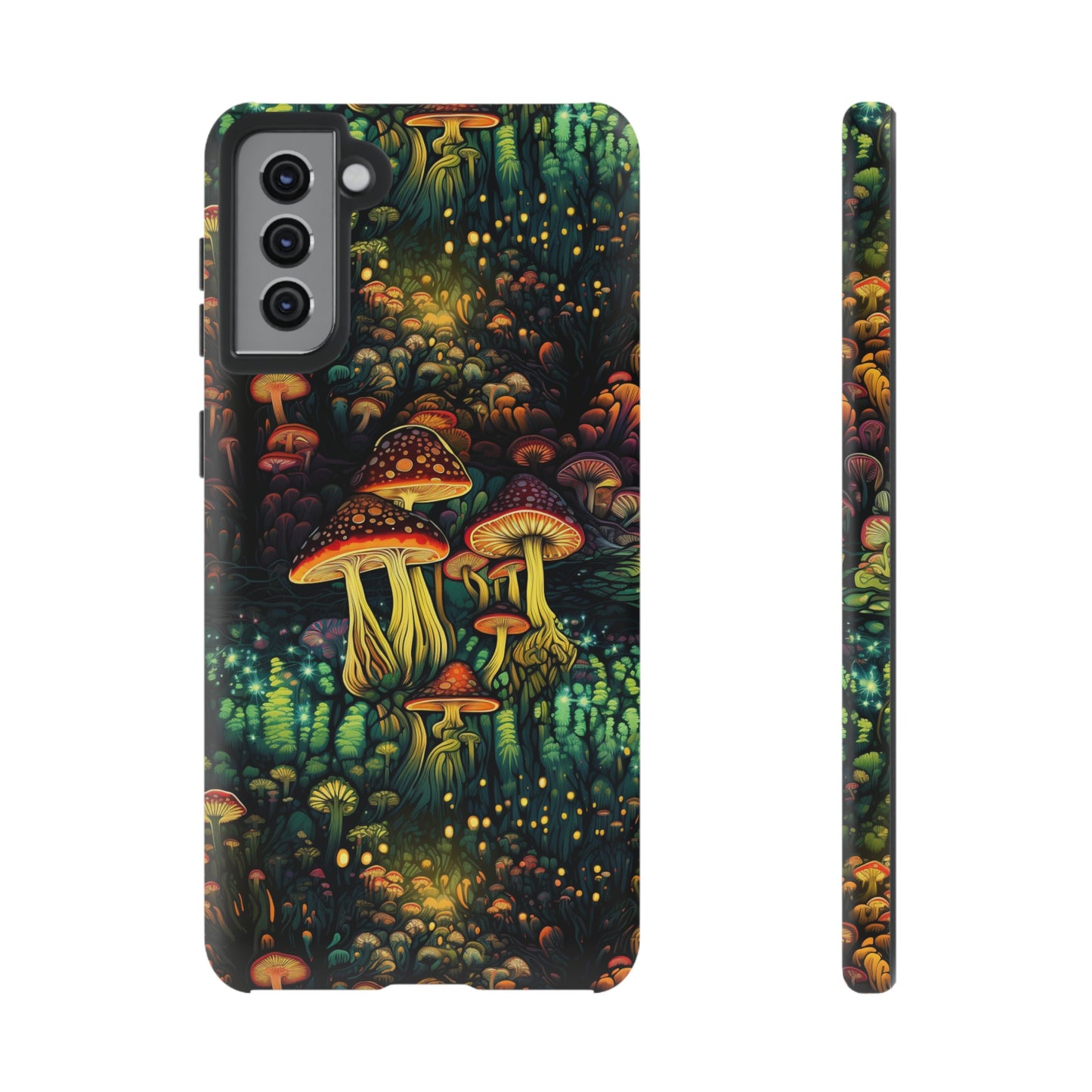 Neon Hallucinations: An Illuminated Autumn Spectacle - Tough Phone Case