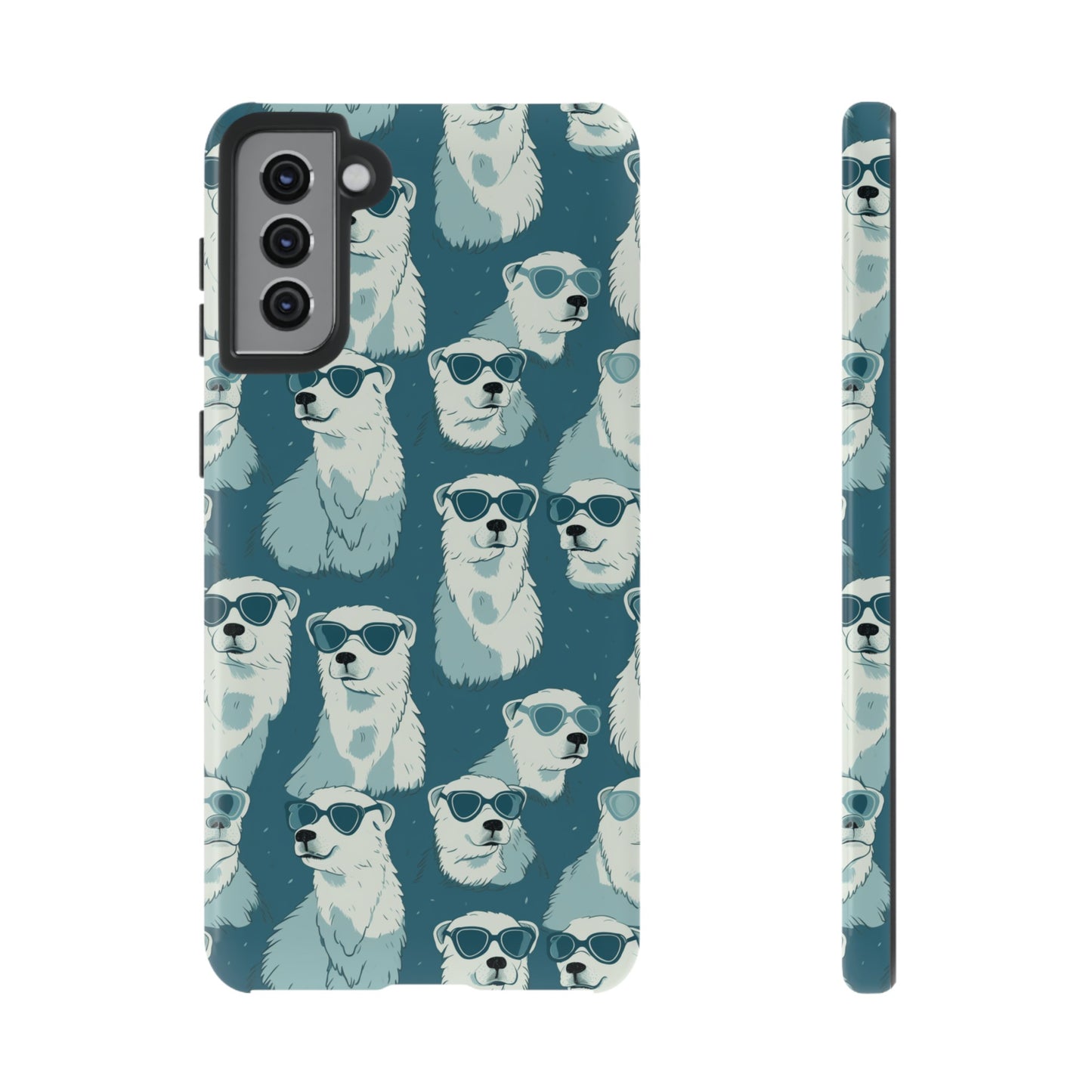 Chillin' Polar Bears Tough Phone Case