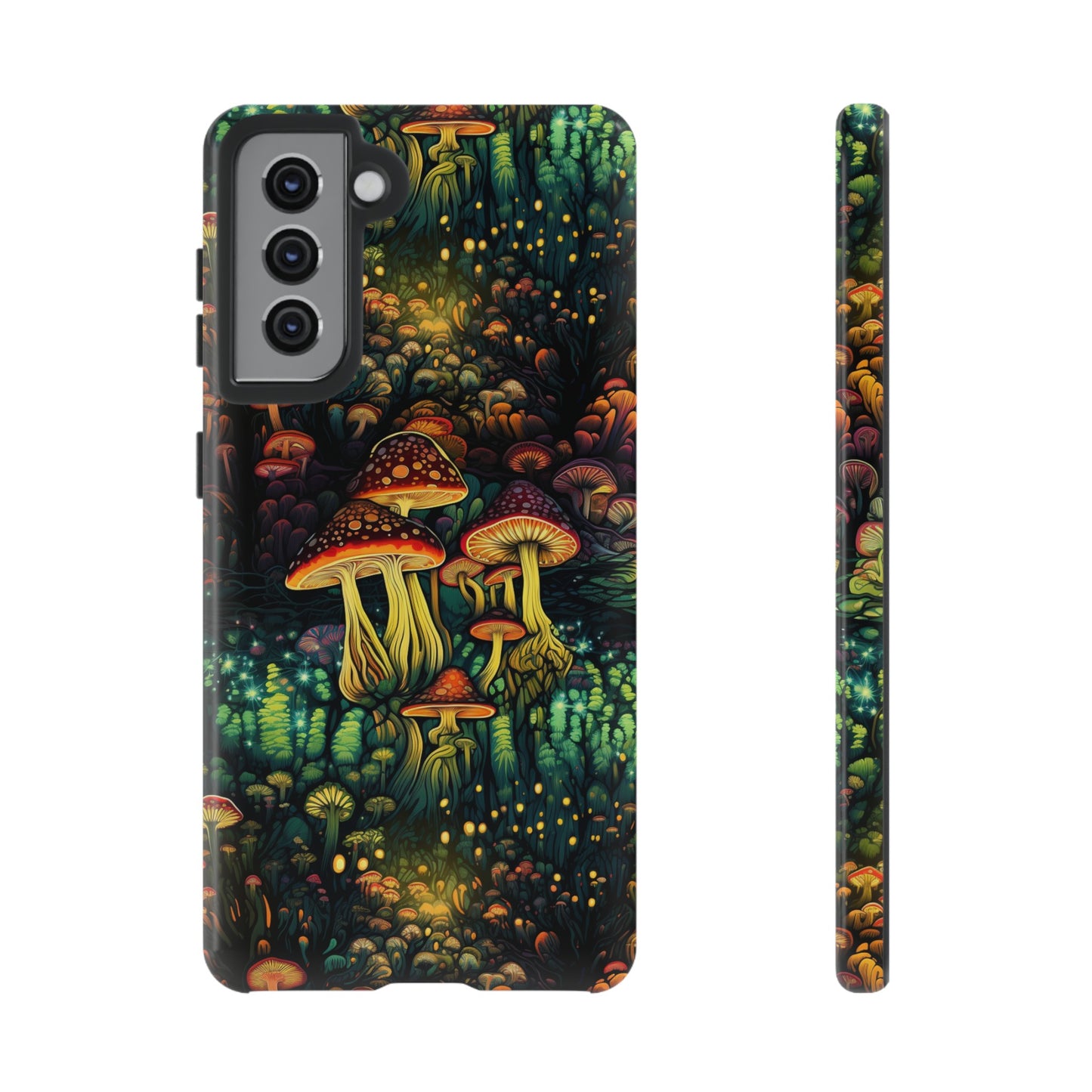 Neon Hallucinations: An Illuminated Autumn Spectacle - Tough Phone Case