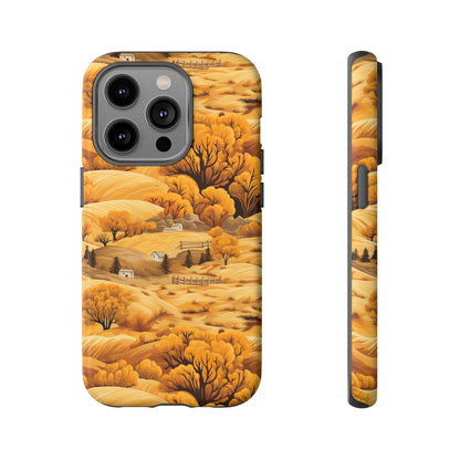 Rural Rhapsody: Early Autumn Farm Tales - Tough Phone Case