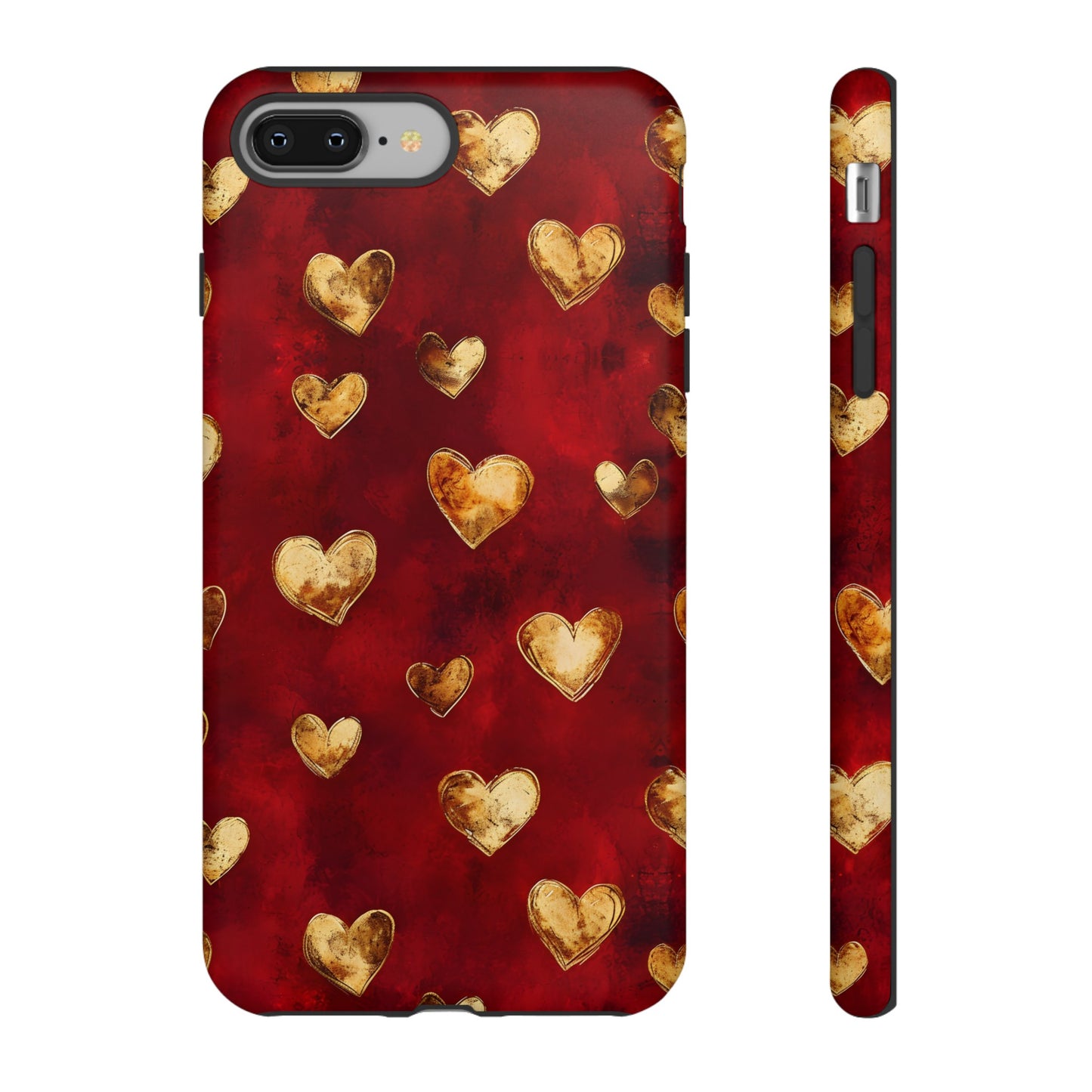 Midas Touch: Gilded Hearts - Phone Case