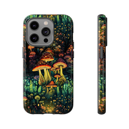 Neon Hallucinations: An Illuminated Autumn Spectacle - Tough Phone Case