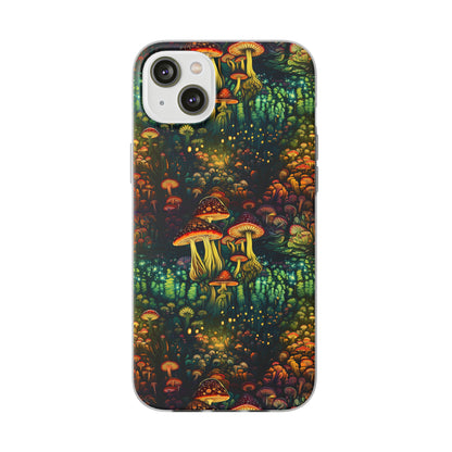 Neon Hallucinations: An Illumulated Autumn Spectacle - Flexible Phone Case