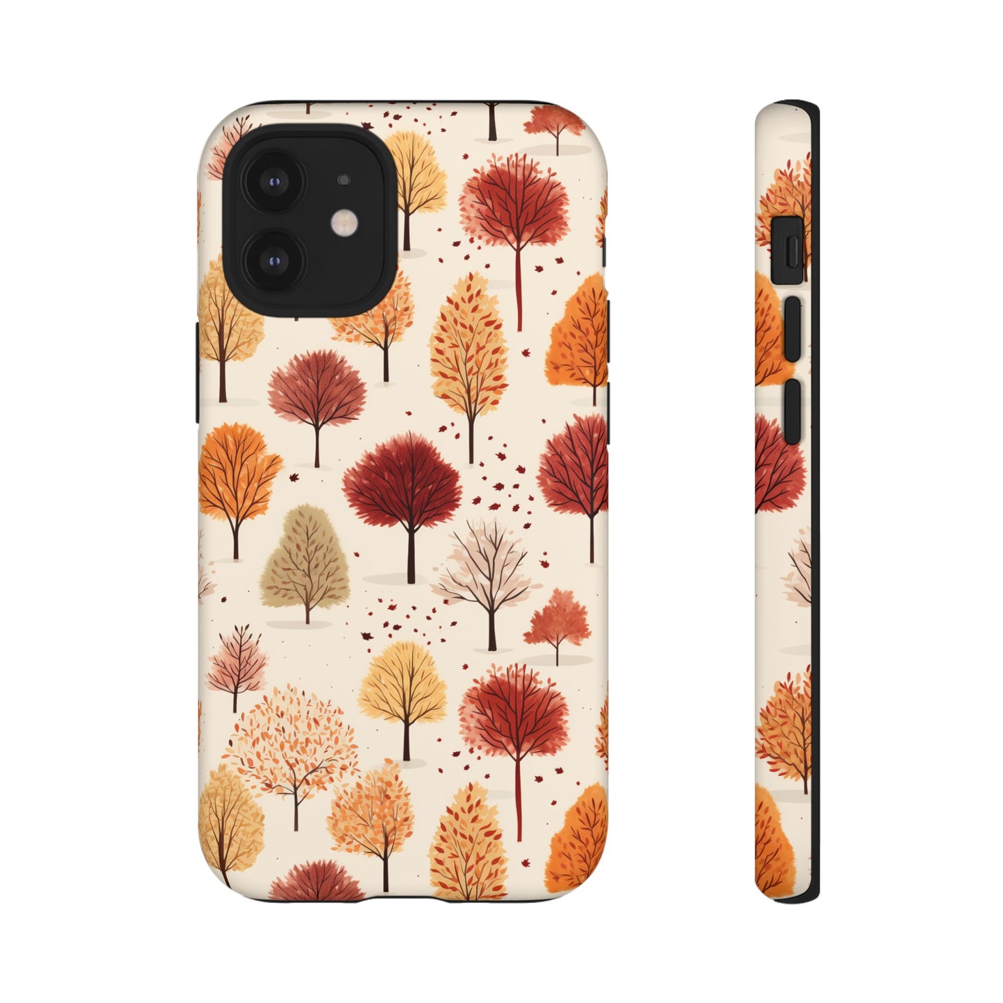 Gradient Grove: Autumn's Diverse Palette - Tough Phone Case