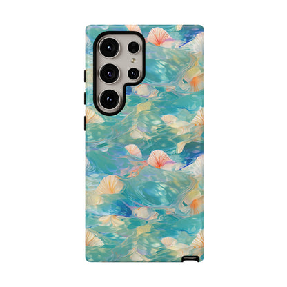 Watercolour Seashell Wonders - Protective Tough Phone Case