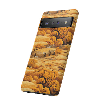 Rural Rhapsody: Early Autumn Farm Tales - Tough Phone Case