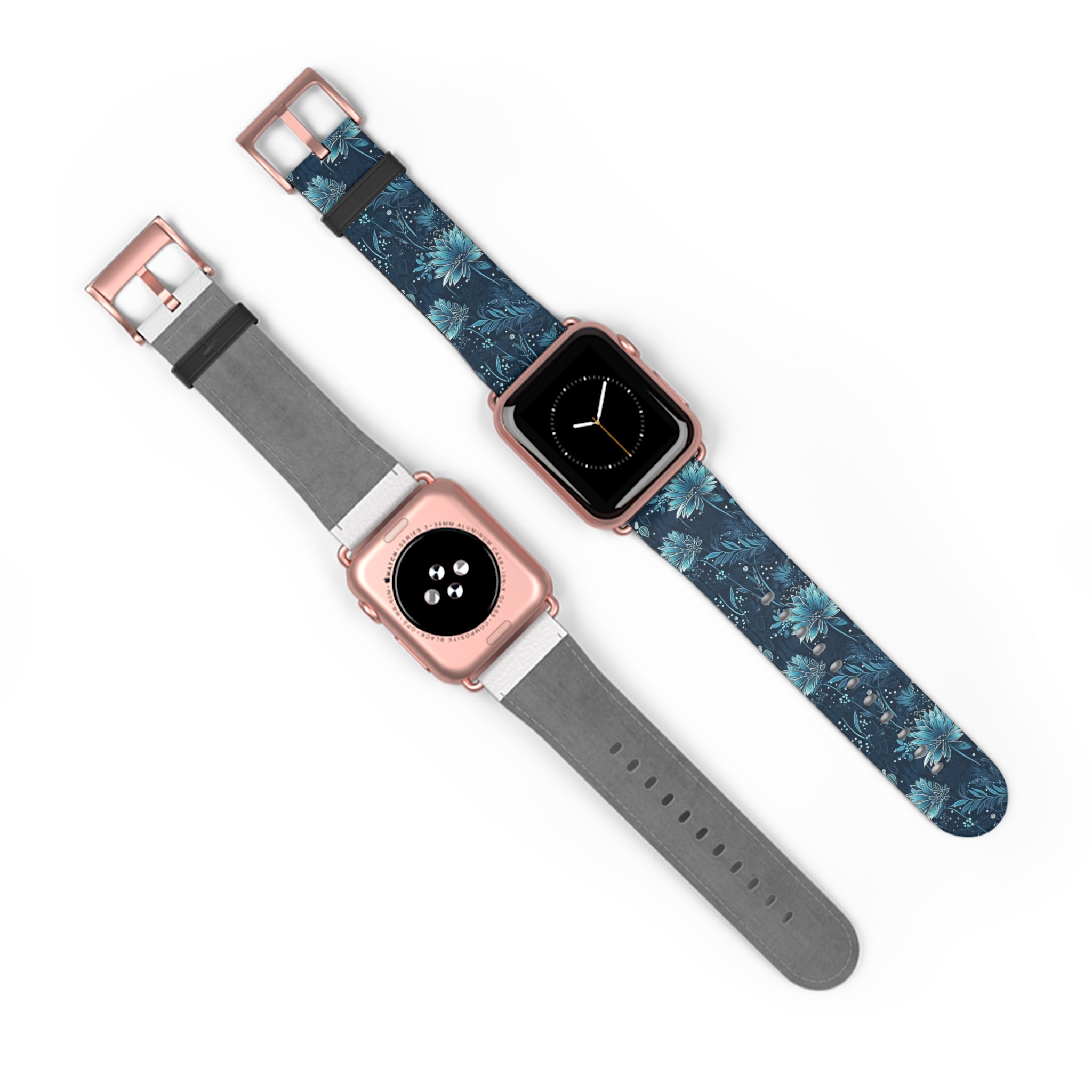 Metallic Blue Scilla - Shimmering Spring - Apple Watch Strap