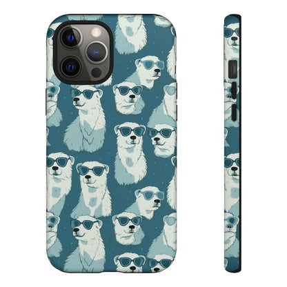 Chillin' Polar Bears Tough Phone Case