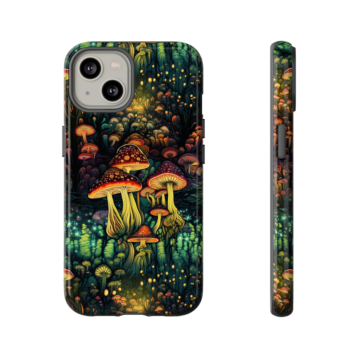 Neon Hallucinations: An Illuminated Autumn Spectacle - Tough Phone Case