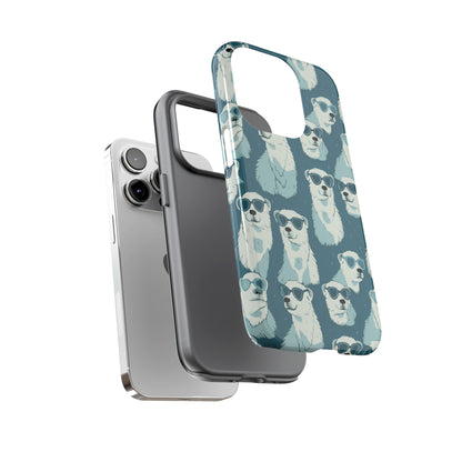 Chillin' Polar Bears Tough Phone Case