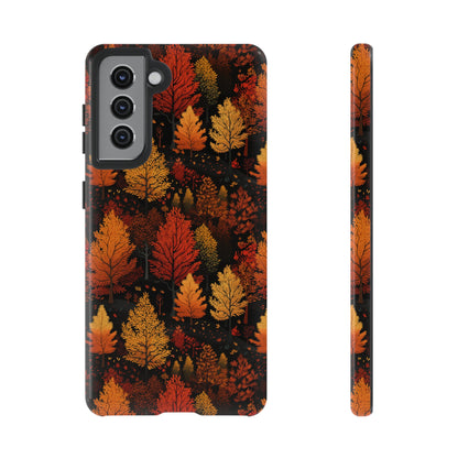 Bronzed Forest: A Chromatic Landscape - Tough Phone Case