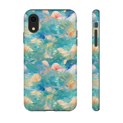 Watercolour Seashell Wonders - Protective Tough Phone Case