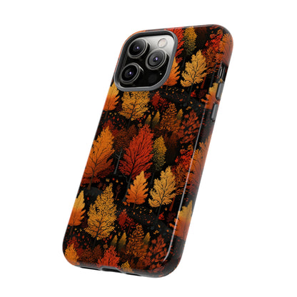 Bronzed Forest: A Chromatic Landscape - Tough Phone Case