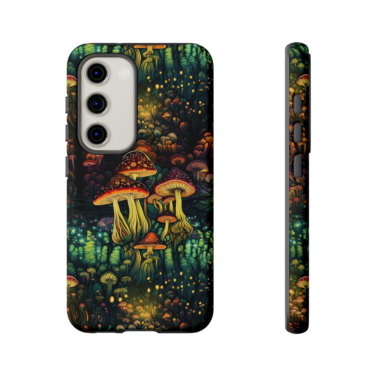 Neon Hallucinations: An Illuminated Autumn Spectacle - Tough Phone Case