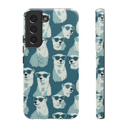 Chillin' Polar Bears Tough Phone Case