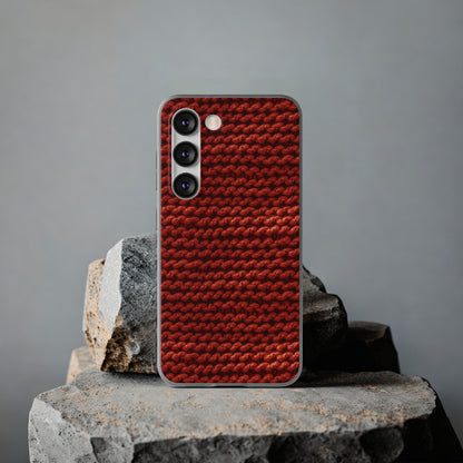 Autumn Yarn Chronicles - Warmth and Tradition in a Flexible Phone Case