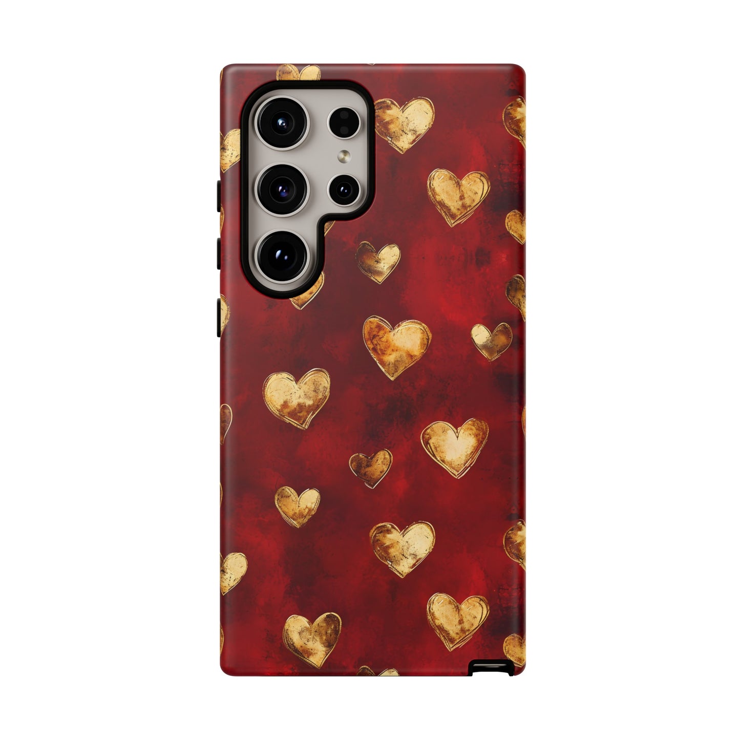 Midas Touch: Gilded Hearts - Phone Case