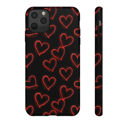 Neon Heartbeat - Phone Case