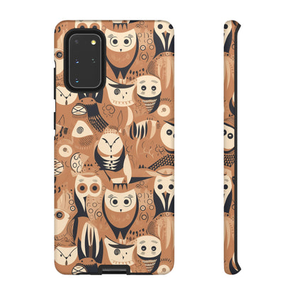 Abstract Owl - Phone Case