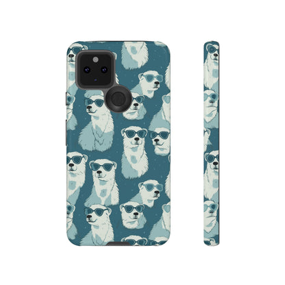 Chillin' Polar Bears Tough Phone Case