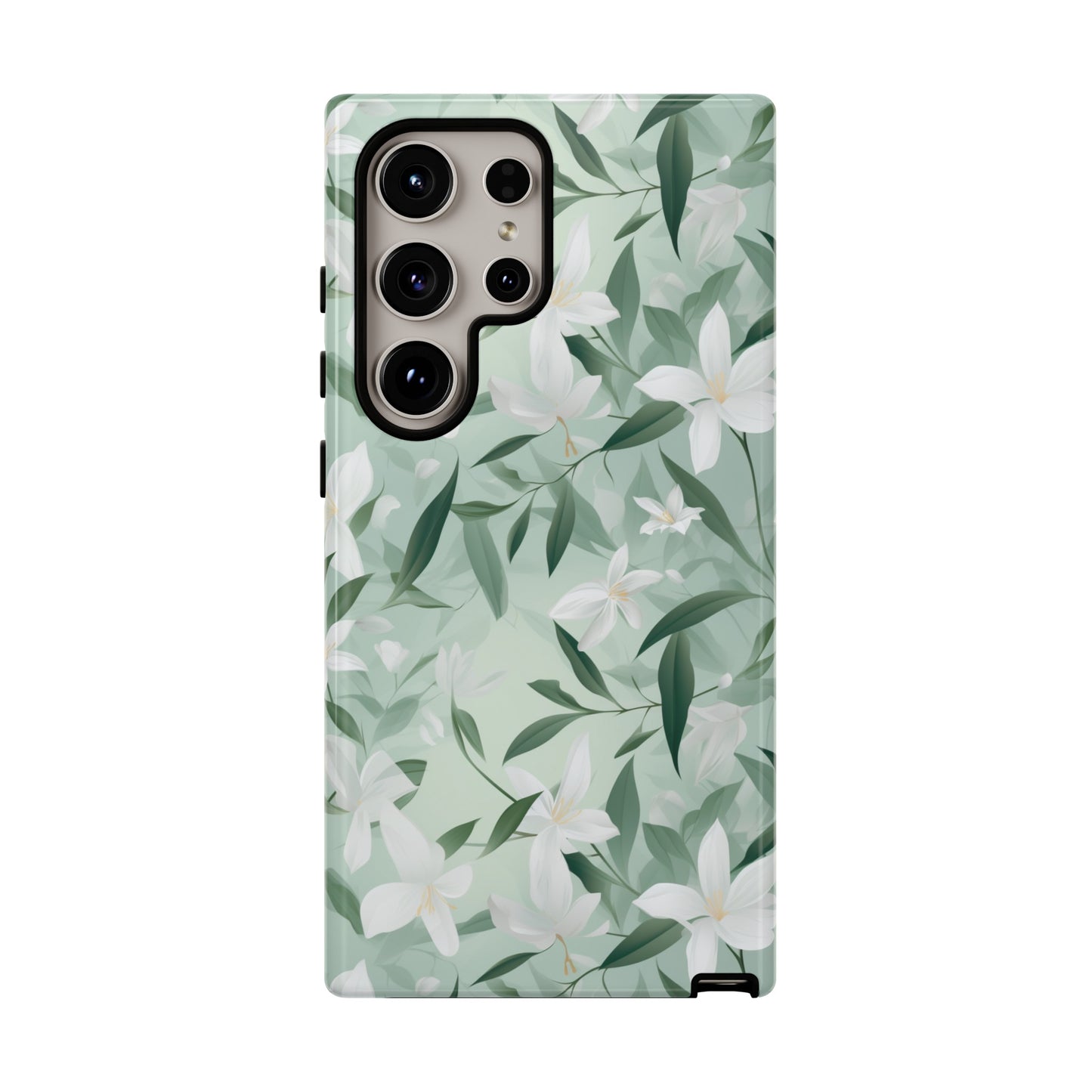 Elegant Snowdrop Blossom - Tough Phone Case