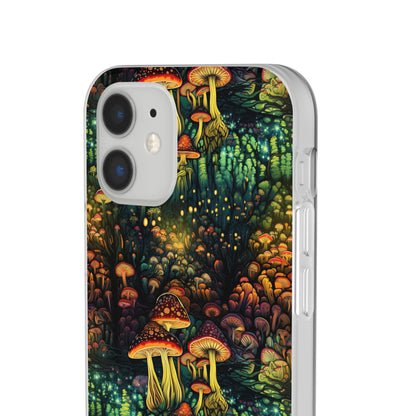 Neon Hallucinations: An Illumulated Autumn Spectacle - Flexible Phone Case