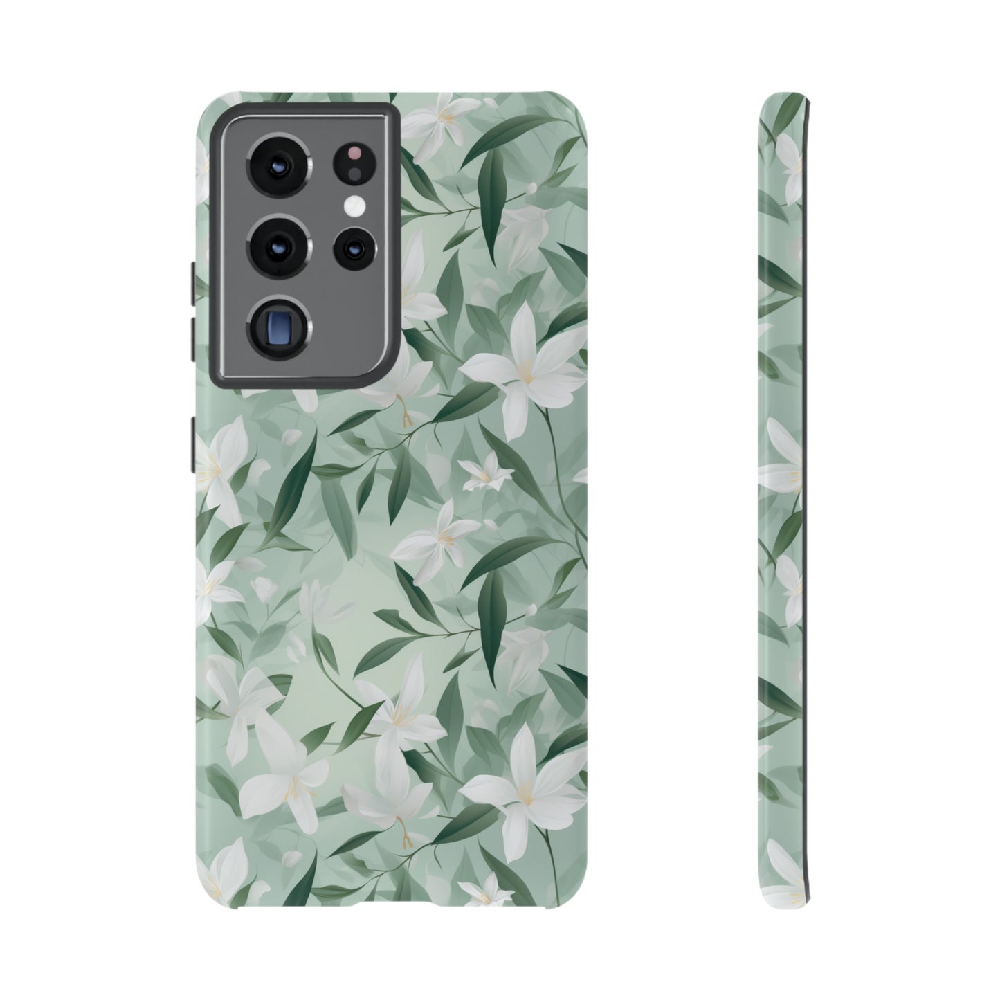 Elegant Snowdrop Blossom - Tough Phone Case