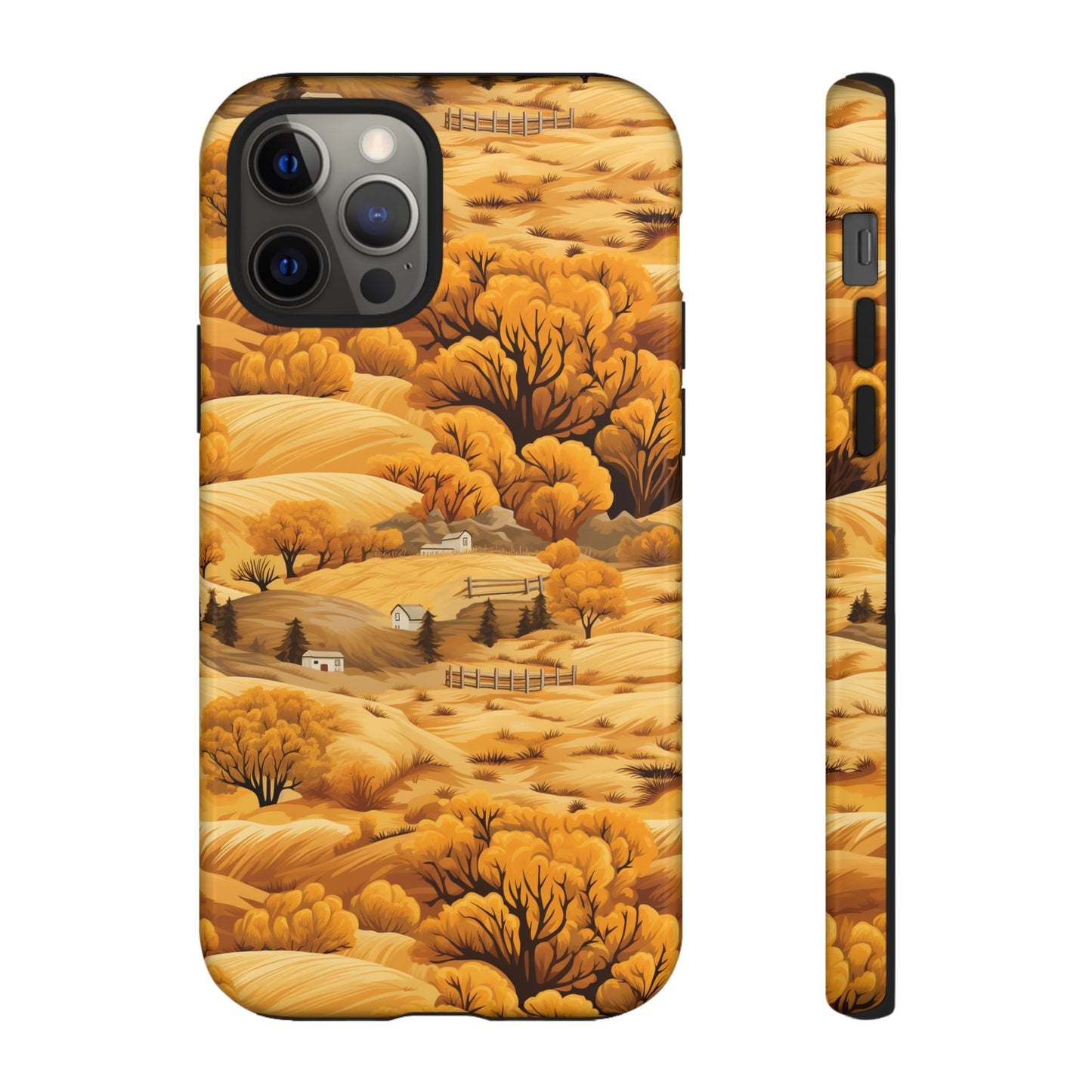 Rural Rhapsody: Early Autumn Farm Tales - Tough Phone Case